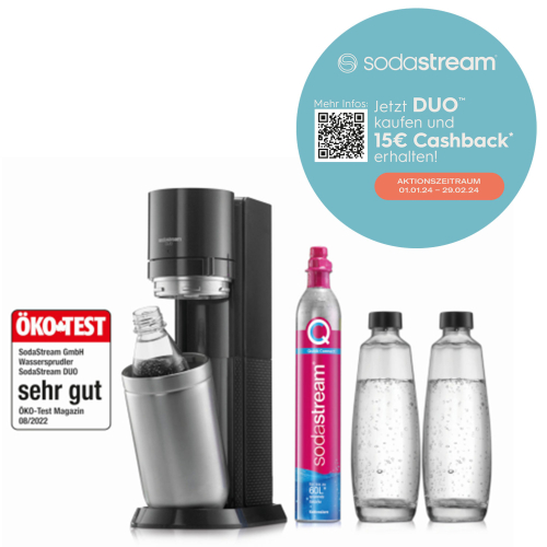 SodaStream DUO Titan Standard Wassersprudler - Xenudo