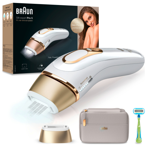 Braun Silk-Expert Pro 5 PL5054 IPL für Damen & Herren, dauerhaft sichtbare Haarentfernung