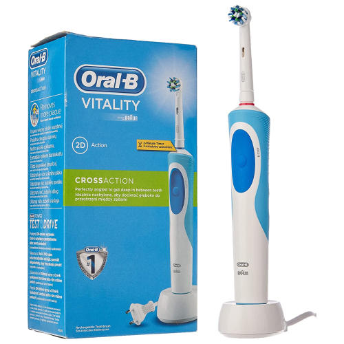 Oral-B Vitality Starterkit Elektrische Zahnbürste inkl. 2 Aufsteckbürsten