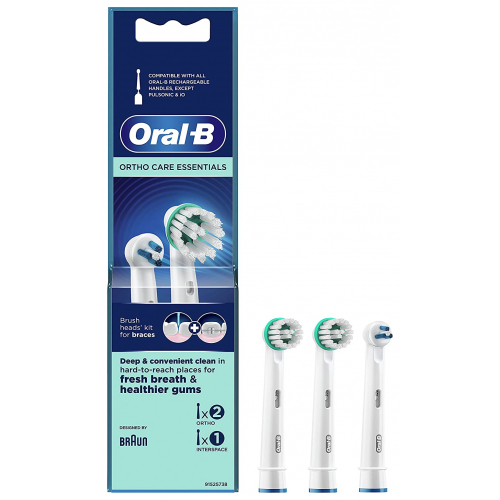 Oral-B Ortho Care Essentials Kit 3er Ersatzbürsten