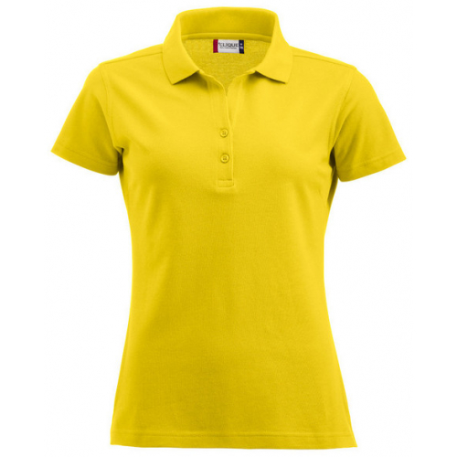Clique Alba lemon Damen Poloshirt S