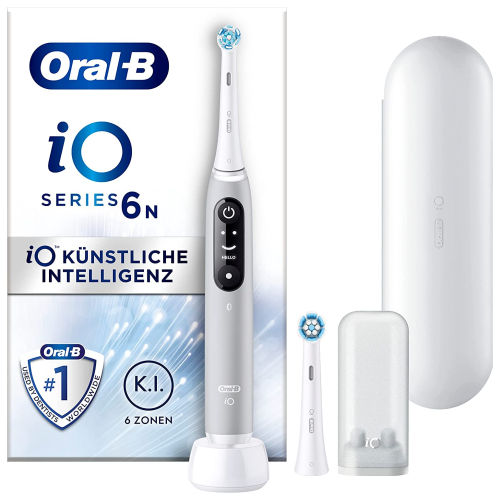 Oral-B iO Series 6 elektrische Zahnbürste Grey Opal JAS22