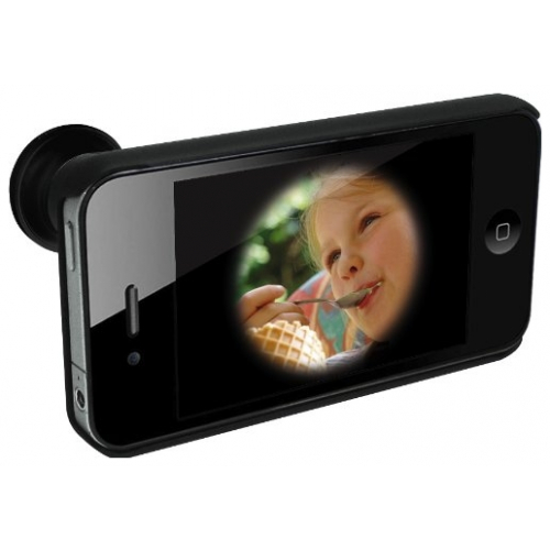 Rollei 0,28 Tele Fish Lens For IPhone 4/4S Black Handyobjektiv