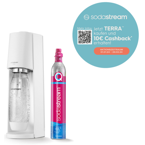 weiß Terra Xenudo Wassersprudler SodaStream -