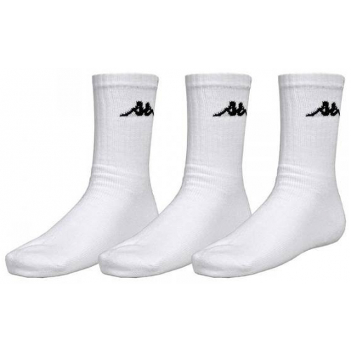 Kappa Socks weiß 3er Socken Gr. 35-38