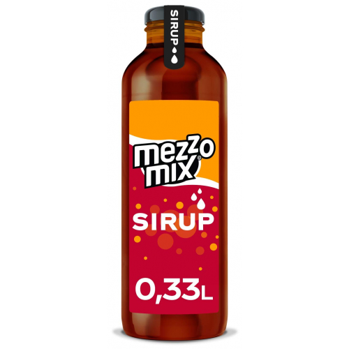 Mezzo Mix Sirup für Wassersprudler 0,33L Einwegglas