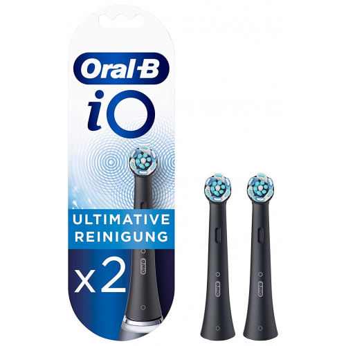 Oral-B iO Ultimative Reinigung black Ersatzbürsten 2er