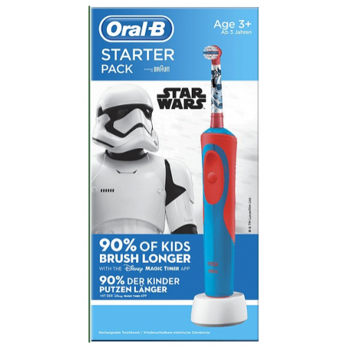 Oral-B Kids Starter Pack Star Wars elektrische Kinderzahnbürste