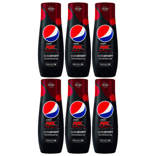 Sodastream Pepsi Max Cherry Sirup 440 ml 6er