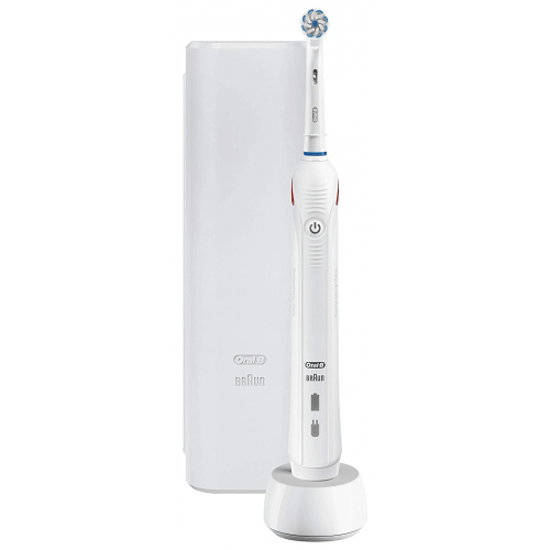 Oral-B PRO 2 2500 white elektrische Zahnbürste mit Reiseetui