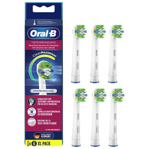 Oral-B EB25RB-6 Tiefenreinigung CleanMaximizer Aufsteckbürsten