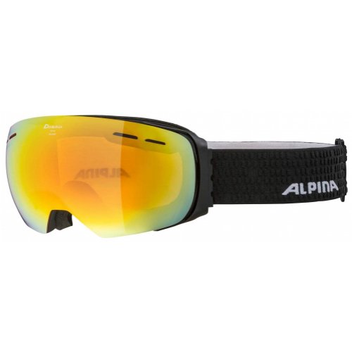 Alpina Granby black matt HM red sph. Skibrille