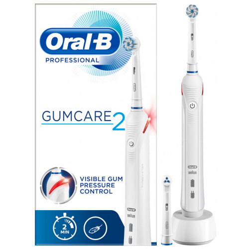 Oral-B Pro 2 2000 Cross Action weiss elektrische Zahnbürste