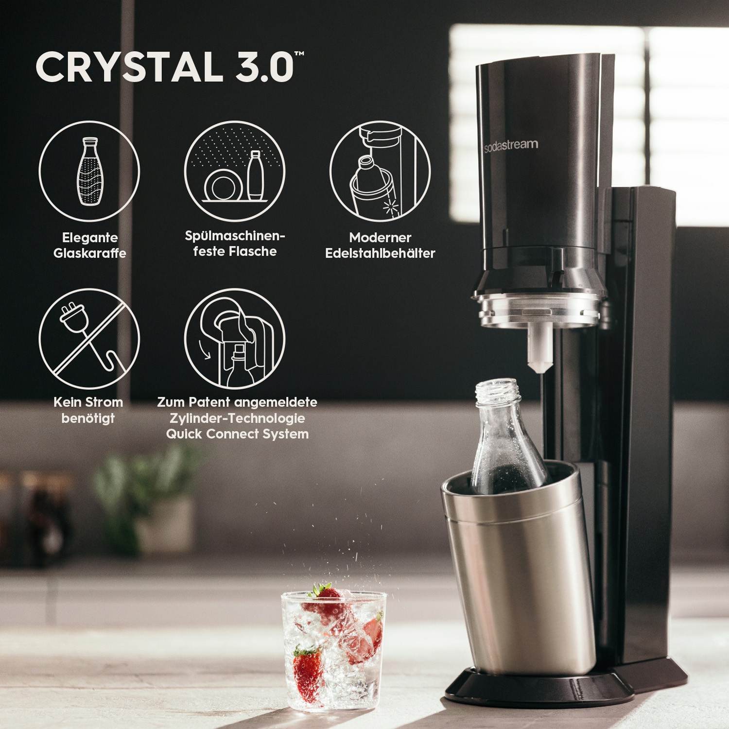 Tappetino Antigoccia in Silicone per SodaStream Crystal 3.0
